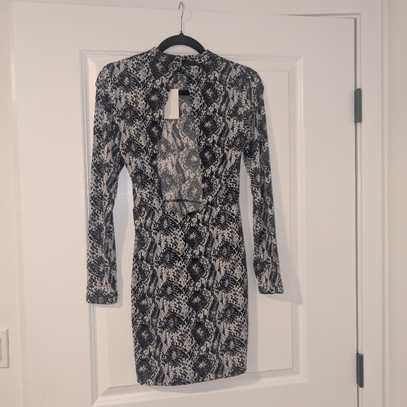 Mini Open Back Dress - Picture 2 of 2